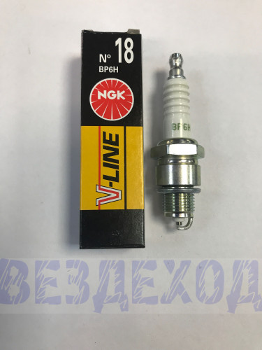 Свечи зажигания NGK V-Line №18 BP 6H (ГАЗ,УАЗ дв.402) (3975)
