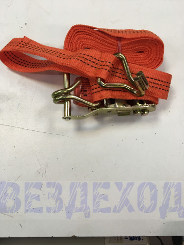 Стяжка груза (лебедка) 6м х 35-38мм 1,8т