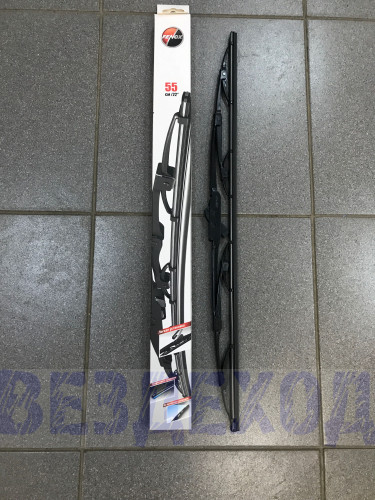 Щетка стеклоочистителя FENOX 550мм каркасная, крепление- крючок, штырь 7,1x2,5мм
