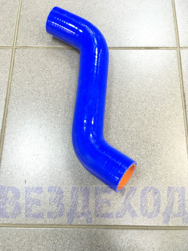 Патрубок радиатора УАЗ-3163 (дв.409) верхний ЕВРО-4 силикон 3302-1303023