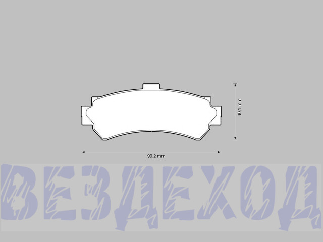Колодки для иномарок JURID 572398J NISSAN ALMERA N15