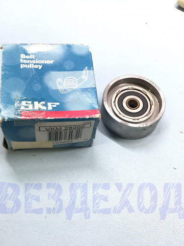 Ролик ремня ГРМ SKF VKM28000 BMW 3 (E30) (82-)/5 (E34) (87-) 1.6i/1.8i опорный d=50