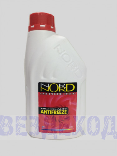 Антифриз NORD G12 (красный) - 40С 1л