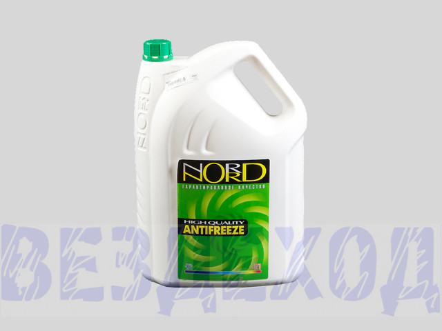 Антифриз NORD (зеленый) - 40С 10л