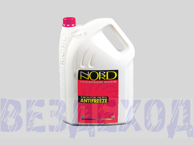 Антифриз NORD (красный) - 40С 10л