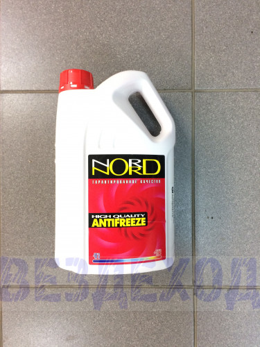 Антифриз NORD (красный) - 40С 3л