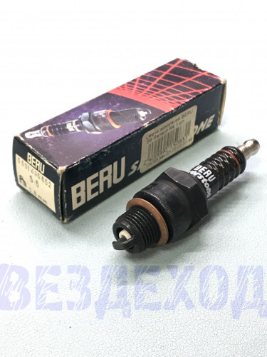 Свечи зажигания BERU S6 0001435802 SILVERSTONE (серебро) HARLEY DAVIDSON, ГАЗ, VW жук