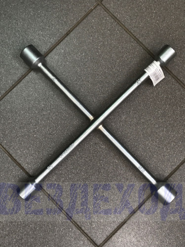 Ключ баллонный крестовой 17x19x21x22 усиленный