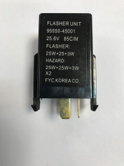 Реле поворотов HYUNDAI 95550-45001 HD65, HD72 (3-х контактное)