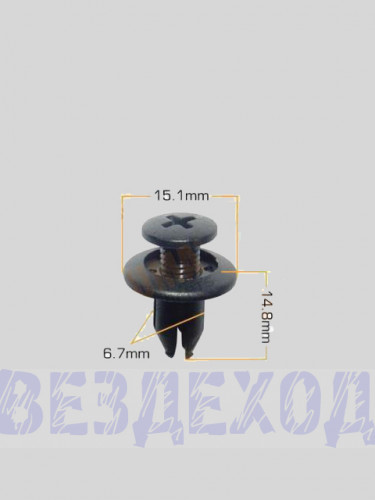Пистон D=6.7 H=14.8 MASUMA KJ-525