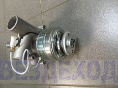 Помпа ГАЗ (дв.405,409) с электромуфтой Е-2 с толстым выходом D=20 1307007