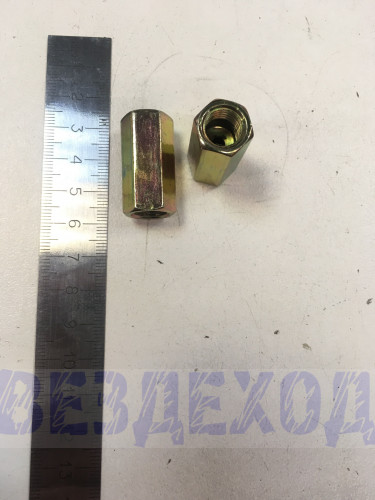 Муфта соединения тормозных трубок М10х1,25/М10х1,25