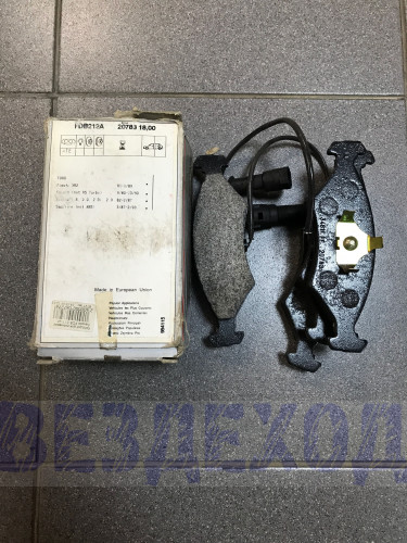 Колодки тормозные Ferodo FDB 212 FORD FIESTA, FUSION передние