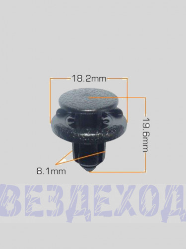 Пистон D=8.1 H=19.6 MASUMA KJ-690 
