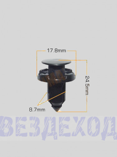 Пистон D=8.7 H=24.5 MASUMA KJ-838