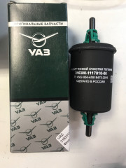 Фильтр топливный УАЗ-3163 Патриот (дв.409) ЕВРО4 пластиковый корпус D50 L160