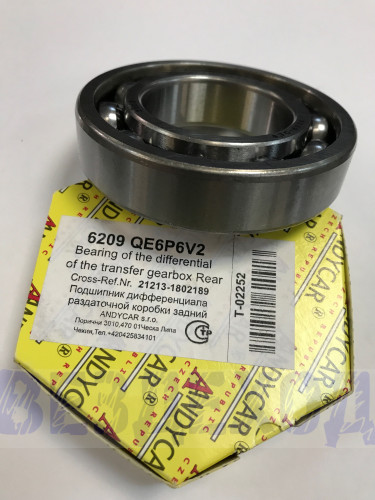 Подшипник дифференциала РК 21213, 2123 задний 6209 45х85х19мм