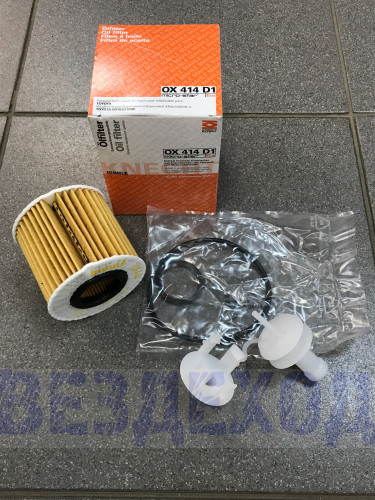 Фильтр масляный KNECHT OX414D1 TOYOTA