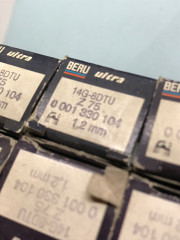 Свечи зажигания BERU Z75 14G-8DTU BUR5ET VAG AUDI 100, AUDI 200
