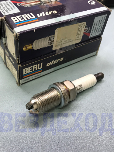 Свечи зажигания BERU Z89 14FGH-6DTUR  CHERY AMULET A15 (03-) 1.6I/VAG PASSAT B3/B4 (88-) 2.0I