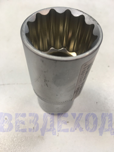 Головка (1/2) 30мм ДЕЛО ТЕХНИКИ (622230) высокая (12-гранная)