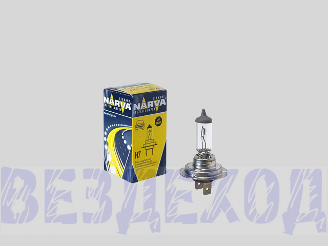 Лампа галогенная H7 55W 12V NARVA