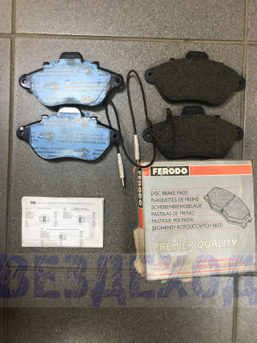 Колодки тормозные Ferodo FDB 623 PEUGEOT 605 передние