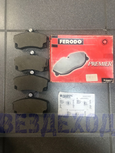 Колодки тормозные Ferodo FDB 634 MITSUBISHI GALANT, L300 передние