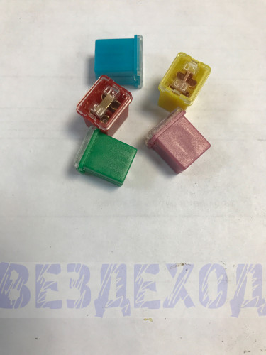 Предохранитель FLK-213 квадратный короткий 20А,30А, 40А, 50А, 60А 1шт